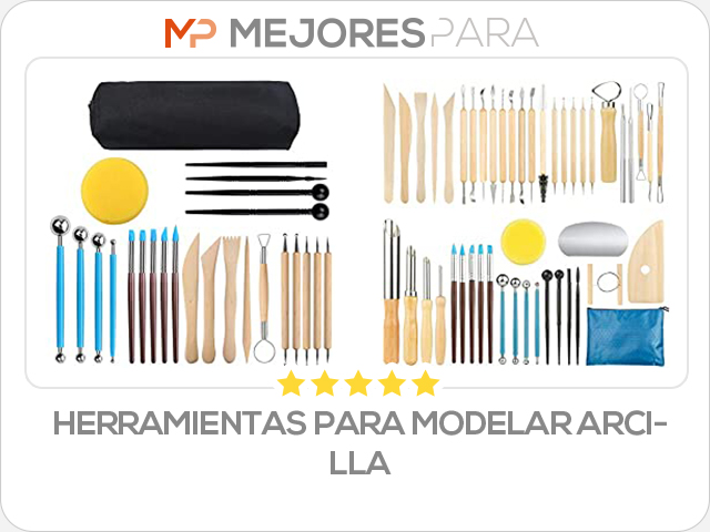 herramientas para modelar arcilla