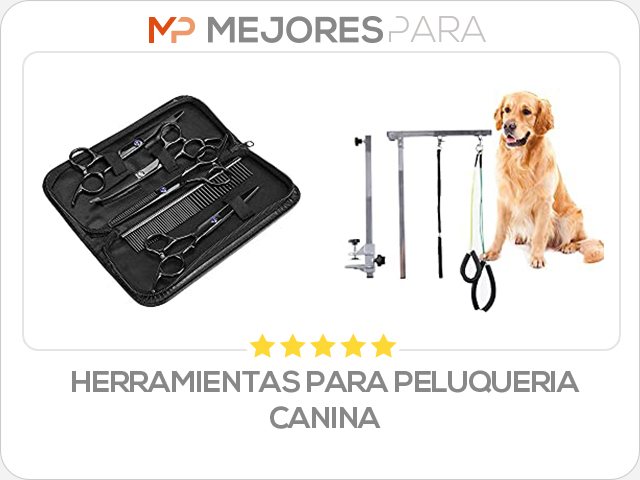 herramientas para peluqueria canina