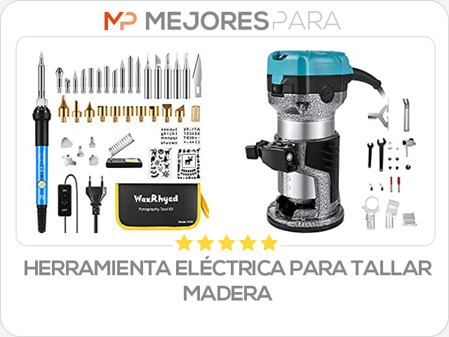 herramienta eléctrica para tallar madera