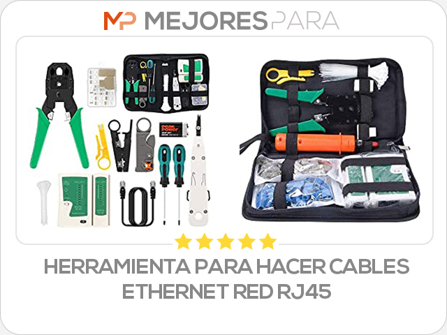 herramienta para hacer cables ethernet red rj45