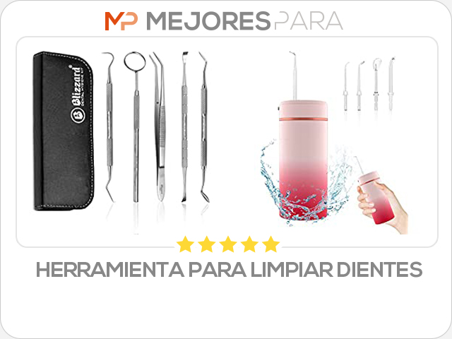 herramienta para limpiar dientes