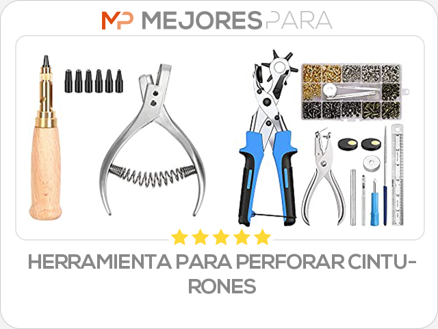 herramienta para perforar cinturones