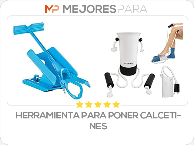 herramienta para poner calcetines