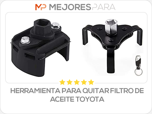 herramienta para quitar filtro de aceite toyota