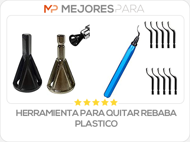 herramienta para quitar rebaba plastico