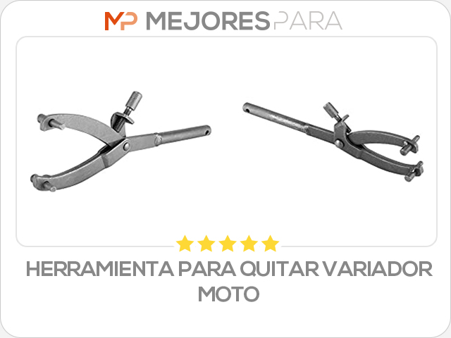 herramienta para quitar variador moto