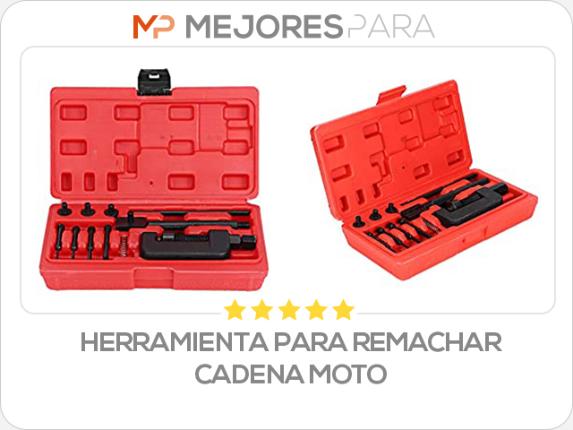 herramienta para remachar cadena moto