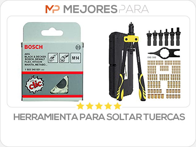 herramienta para soltar tuercas