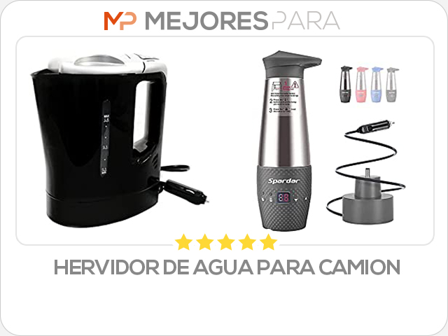 hervidor de agua para camion