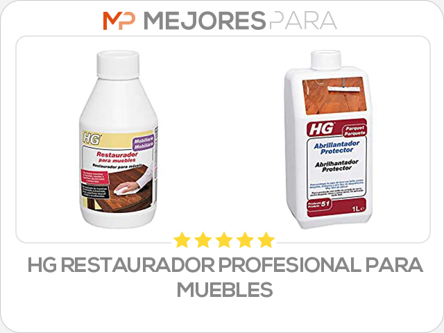 hg restaurador profesional para muebles