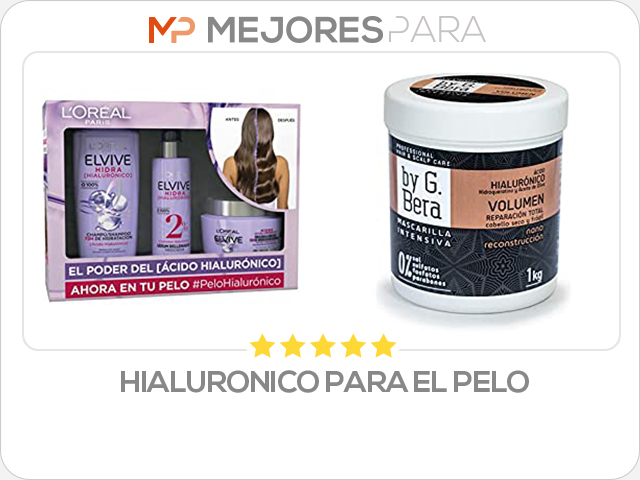 hialuronico para el pelo