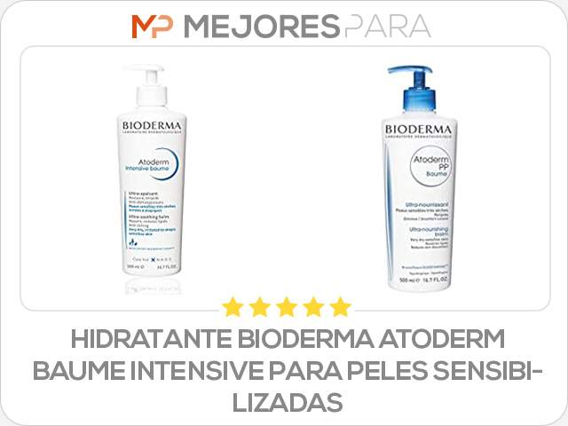 hidratante bioderma atoderm baume intensive para peles sensibilizadas