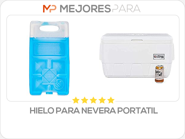 hielo para nevera portatil