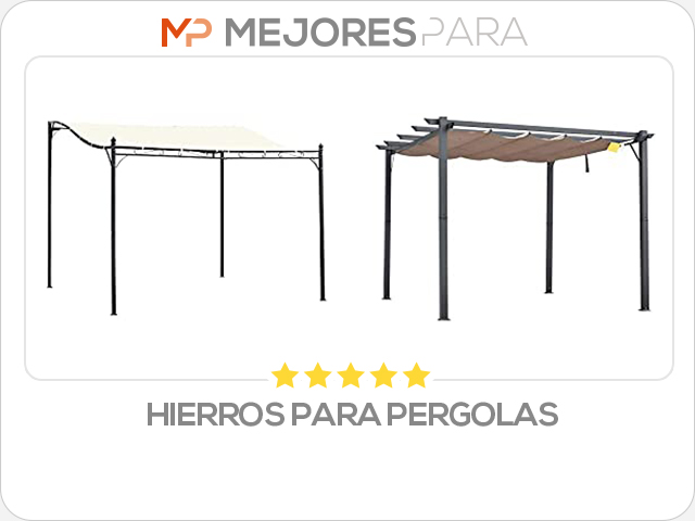 hierros para pergolas