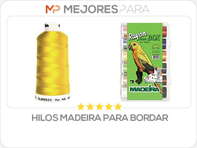 hilos madeira para bordar