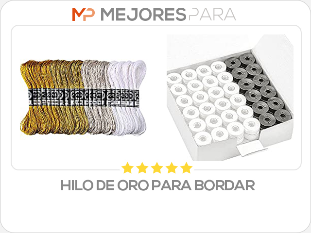 hilo de oro para bordar