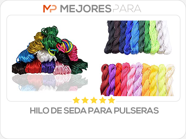 hilo de seda para pulseras