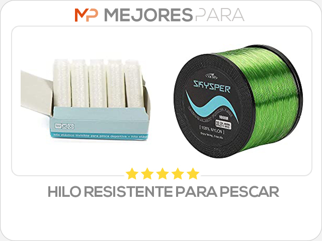 hilo resistente para pescar