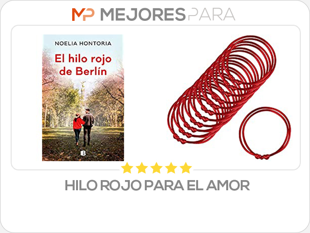 hilo rojo para el amor