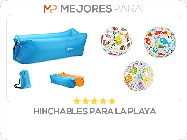 hinchables para la playa