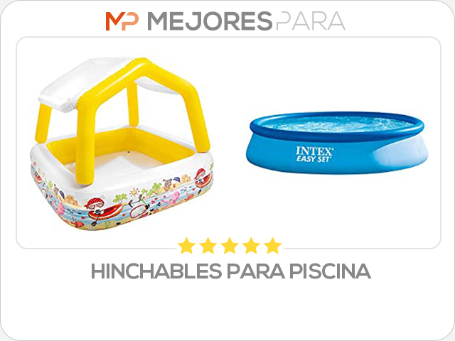 hinchables para piscina