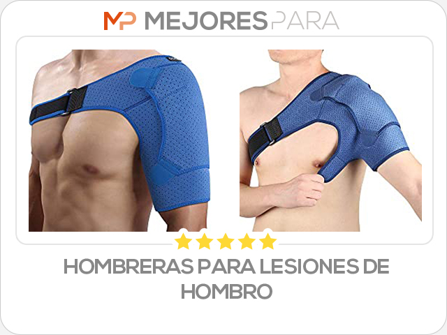 hombreras para lesiones de hombro