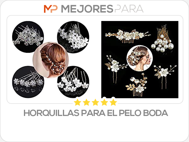 horquillas para el pelo boda