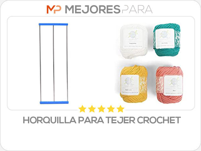 horquilla para tejer crochet