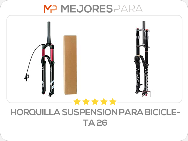 horquilla suspension para bicicleta 26