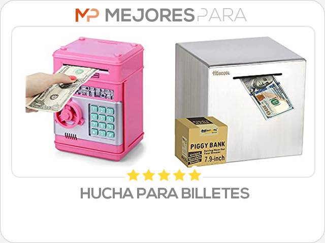 hucha para billetes