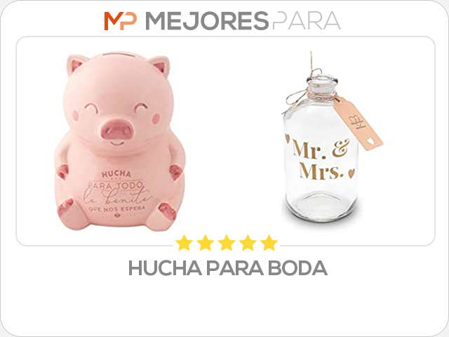 hucha para boda