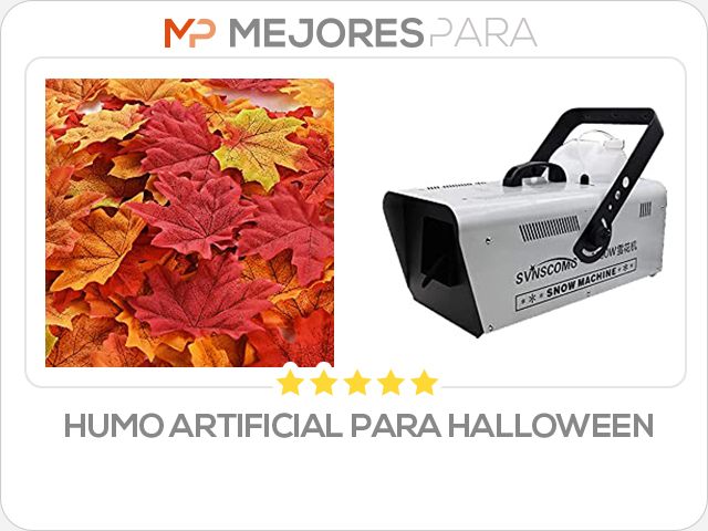 humo artificial para halloween