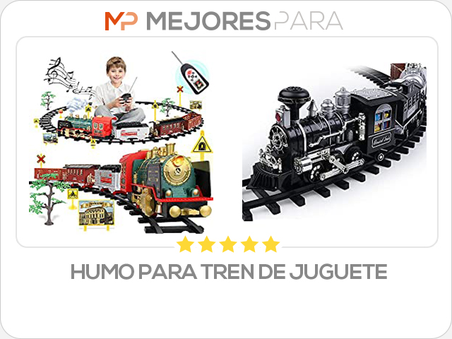 humo para tren de juguete