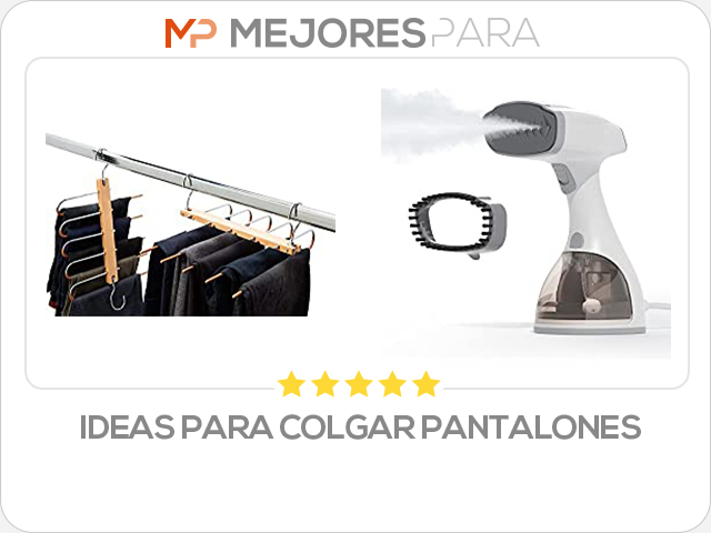 ideas para colgar pantalones