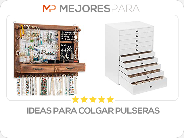 ideas para colgar pulseras