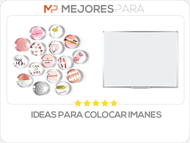 ideas para colocar imanes