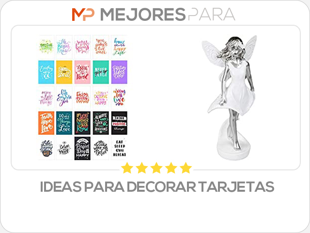 ideas para decorar tarjetas