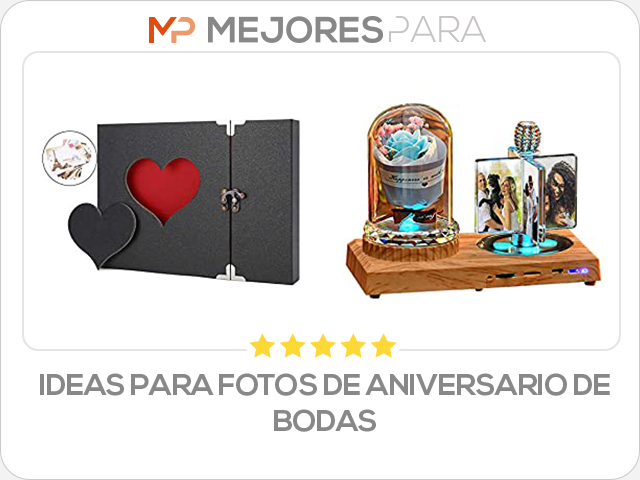 ideas para fotos de aniversario de bodas