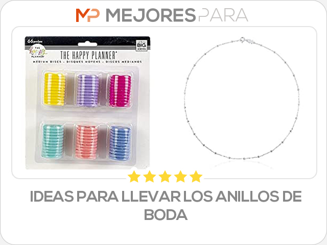 ideas para llevar los anillos de boda