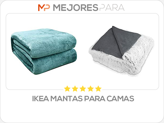 ikea mantas para camas