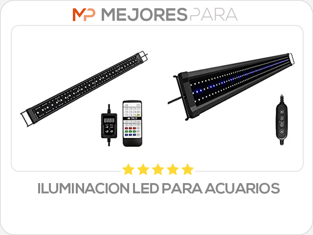 iluminacion led para acuarios