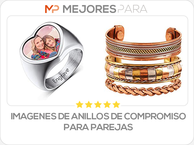 imagenes de anillos de compromiso para parejas