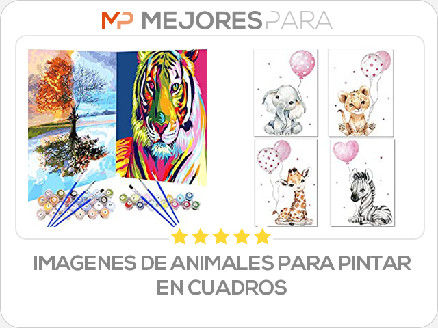 imagenes de animales para pintar en cuadros