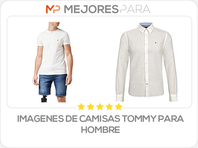 imagenes de camisas tommy para hombre