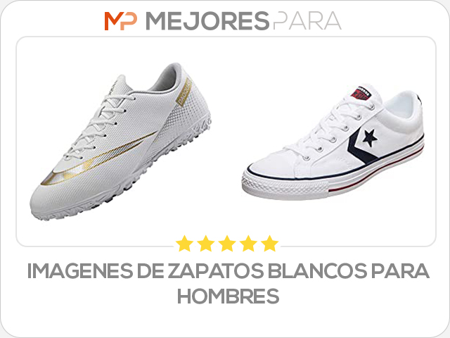 imagenes de zapatos blancos para hombres