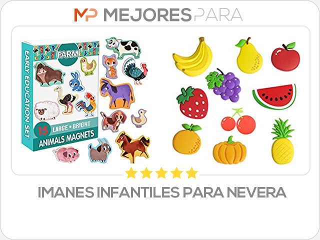 imanes infantiles para nevera