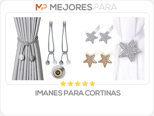 imanes para cortinas