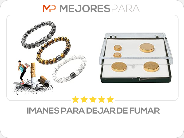 imanes para dejar de fumar