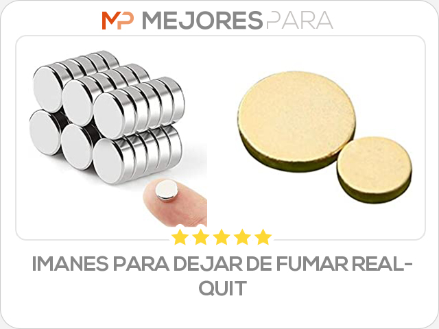 imanes para dejar de fumar realquit