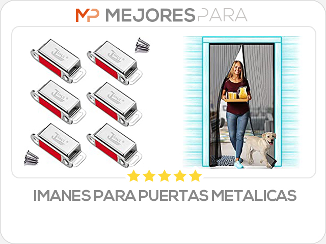 imanes para puertas metalicas